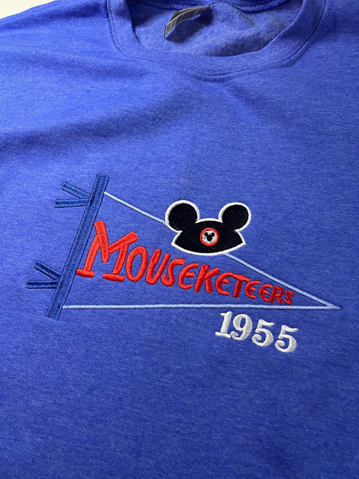 Blue Mousketeer Sweater