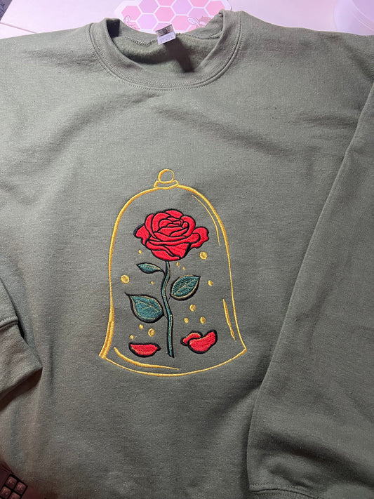 Belle’s Rose Sweater