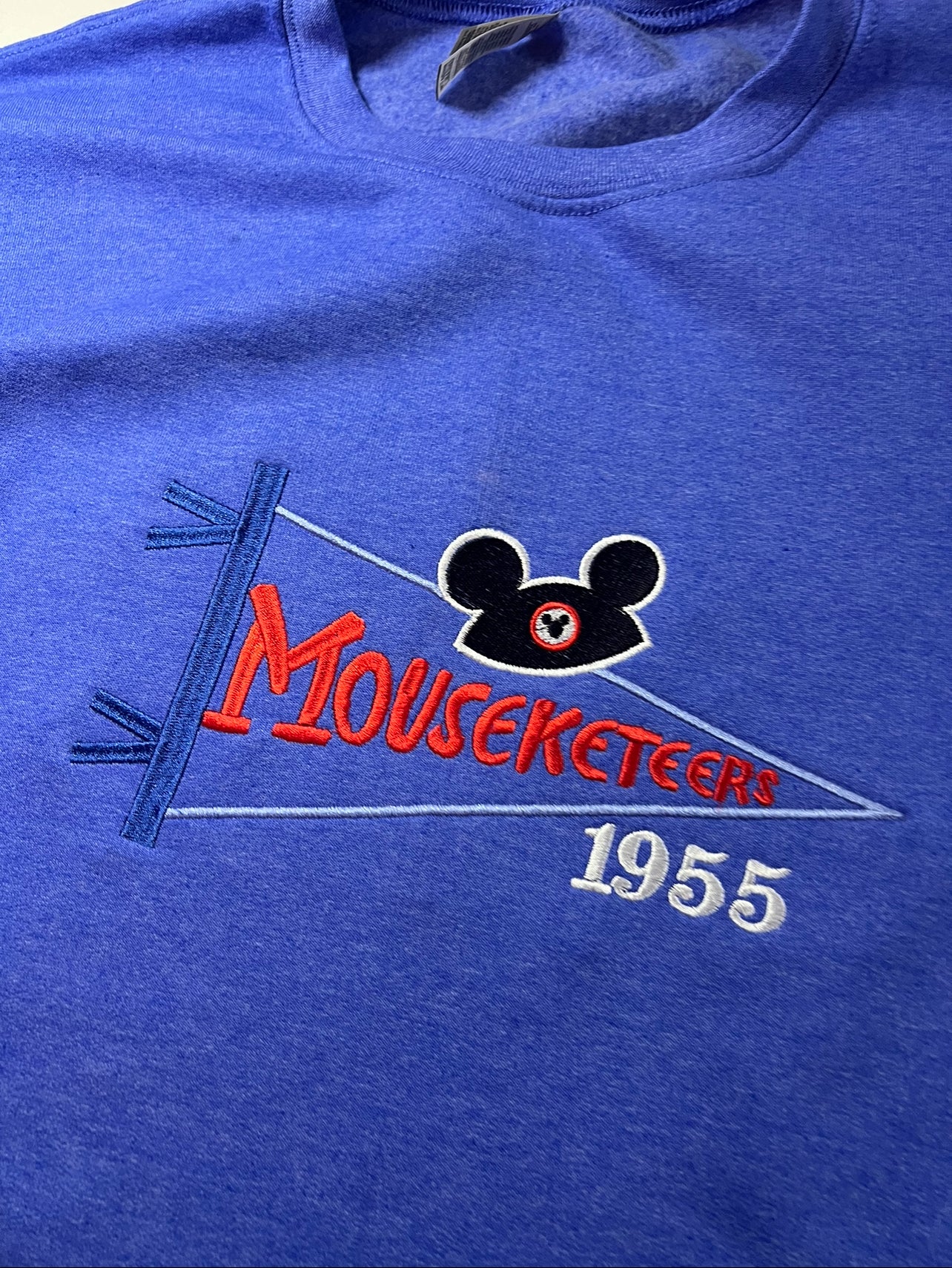 Blue Mousketeer Sweater