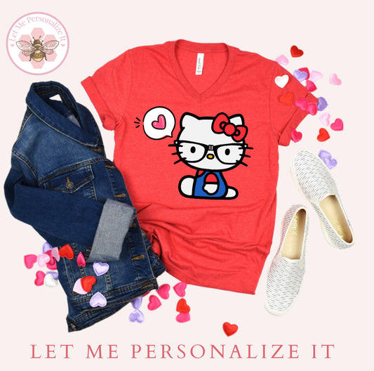 Hello Kitty love on the mind tee