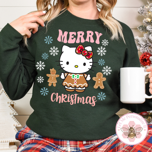 HK Kitty Christmas Sweater